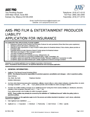 Standard contract with authors, distributors, etc