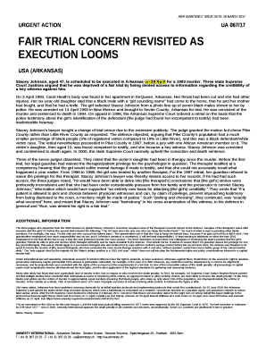 Fair trial concern revisited as execution looms