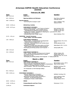 Arkansas SOPHE Health Education Conference