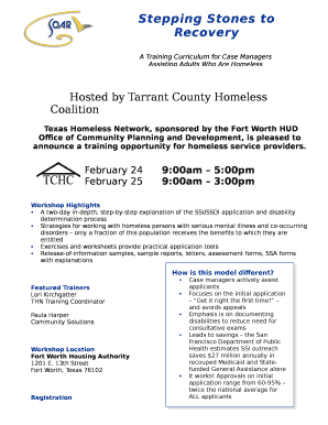 Hosted by Tarrant County Homeless Coalition