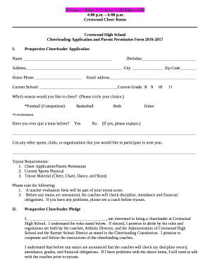 Tryouts Tues