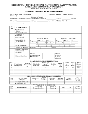 Cholistan development authority
