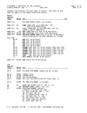 Changes from previous revision shown in italic template