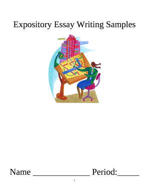 Expository writing examples