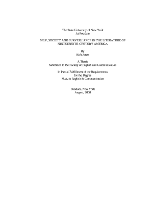 SELF, SOCIETY AND SURVEILLANCE IN THE LITERATURE OF NINTETEENTH-CENTURY AMERICA template