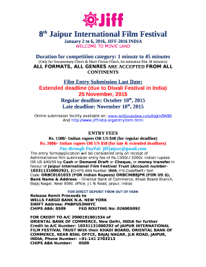 8th Jaipur International Film Festival