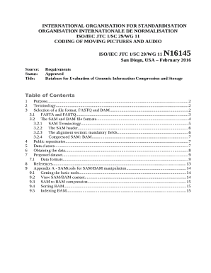 ISO/IEC JTC 1/SC 29/WG 11 template