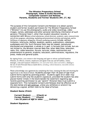 Composite Consent and Release