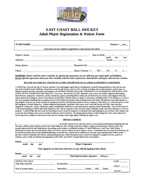 East coast ball hockey