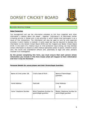 Dorset CRICKET BOARD