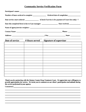 3 essay writing tips to Community service hours template