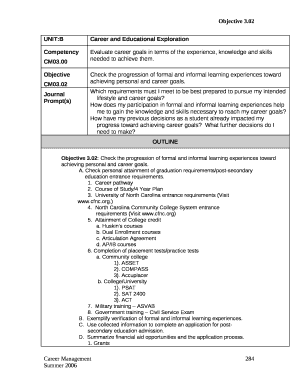 Career and Educational Exploration