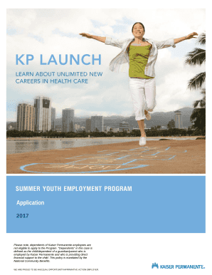 Please look over the attached application and complete ALL forms in their entirety and return them to your contact person by Friday, April 28, 2017 to be considered for the Program