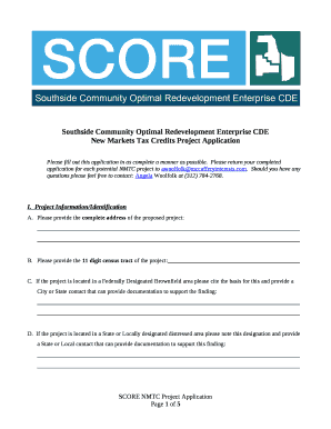 Southside Community Optimal Redevelopment Enterprise CDE