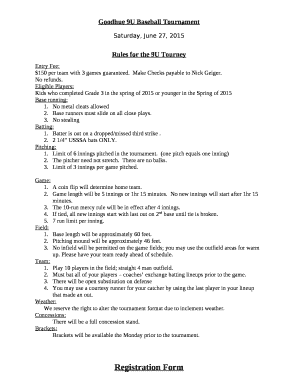 Goodhue 9U Baseball Tournament