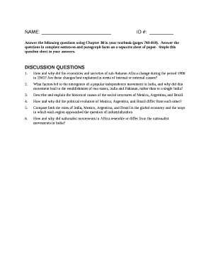 Answer the following questions using Chapter 30 in your textbook (pages 793-819)