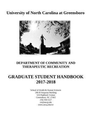 DEPARTMENT OF COMMUNITY AND THERAPEUTIC RECREATION