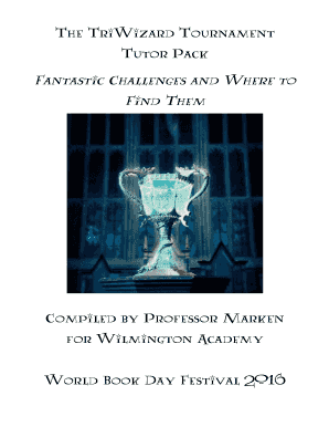 Triwizard Tournament - Fill Online, Printable, Fillable, Blank | pdfFiller