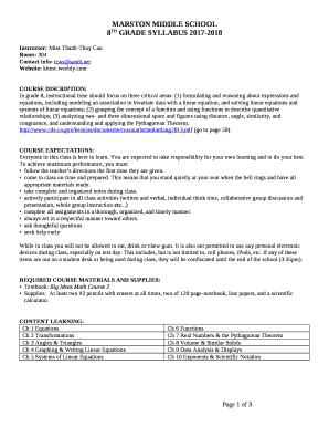 Marston middle school