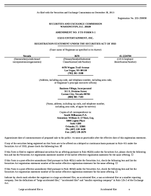 As filed with the Securities and Exchange Commission on December 20, 2013