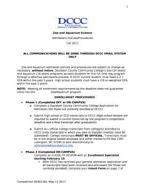 Zoo and Aquarium Science