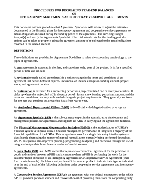 PROCEDURES FOR DECREASING YEAR-END BALANCES