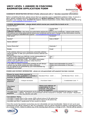 CANDIDATE REGISTRATION DETAILS (Fields referenced with a * denotes essential information)