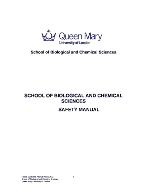 The manual is arranged in four sections: