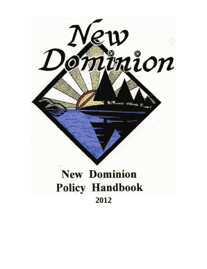 1)Area Service Procedural Policies - Non-monetary2