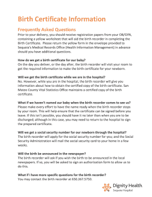 Fillable Online Prior to your delivery, you should receive registration ...