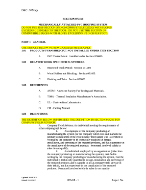 SECTION 075418