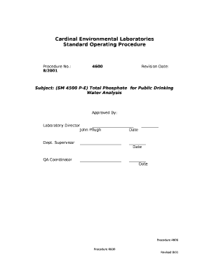 Cardinal Environmental Laboratories template