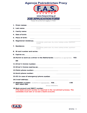 Please fill out the form legibly in PRINT