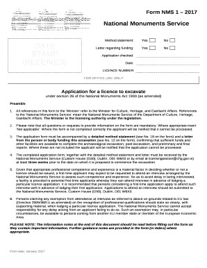 Form NMS 1 2017