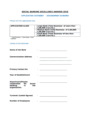 APPLICATION CATEGORY- GOVERNMENT SCHEMES