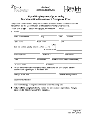 Filing a Formal Complaint - EEOC
