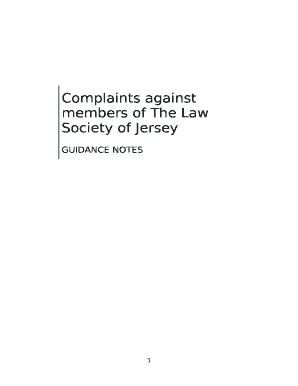 Section 1 - Information on how to make a complaint about an advocate or a solicitor4