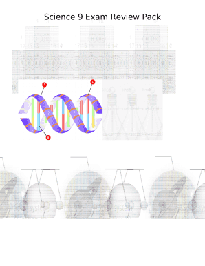 Science 9 Exam Review Pack