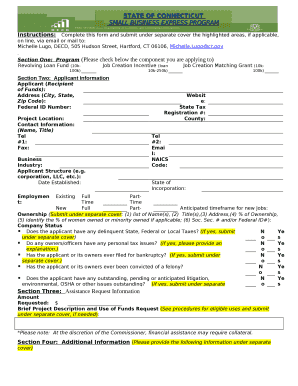 Instructions:Complete this form and submit under separate cover the highlighted areas, if applicable, on line, via email or mail to: