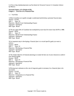 Personal Finance, 2Ce (Madura/Gill)