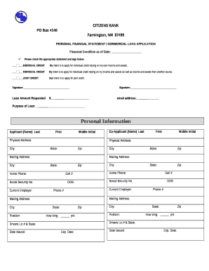 CITIZENS BANKPO Box 4140