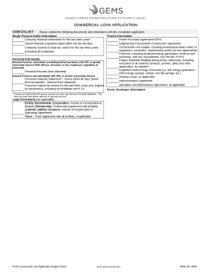 HAWAII gREEN iNFRASTRUCTURE aUTHORITY (HGIA) template