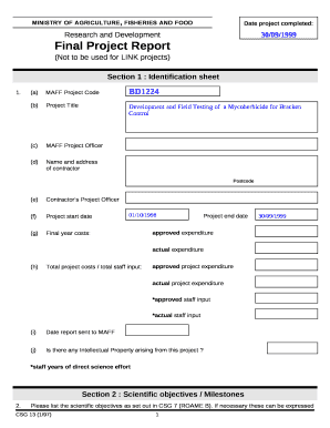 To move from one fill-in location (field) to another, press TAB, RETURN, UP or DOWN arrow keys unless instructed to do otherwise