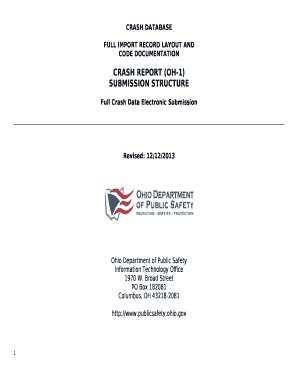 Full Crash Data Electronic Submission
