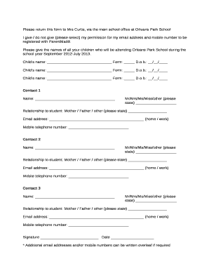 Form preview