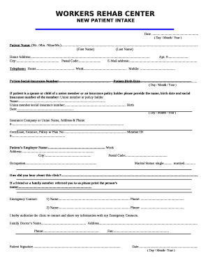 WORKERS REHAB CENTER