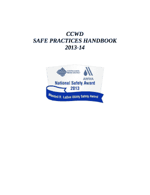SAFE PRACTICES HANDBOOK