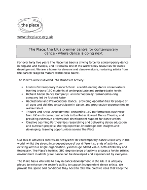 Dance - where dance is going next