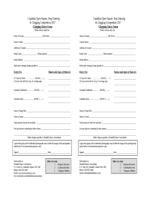 Canadian Open Square, Step Dancing