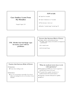 Fillable Online IOP in kids Fax Email Print - pdfFiller